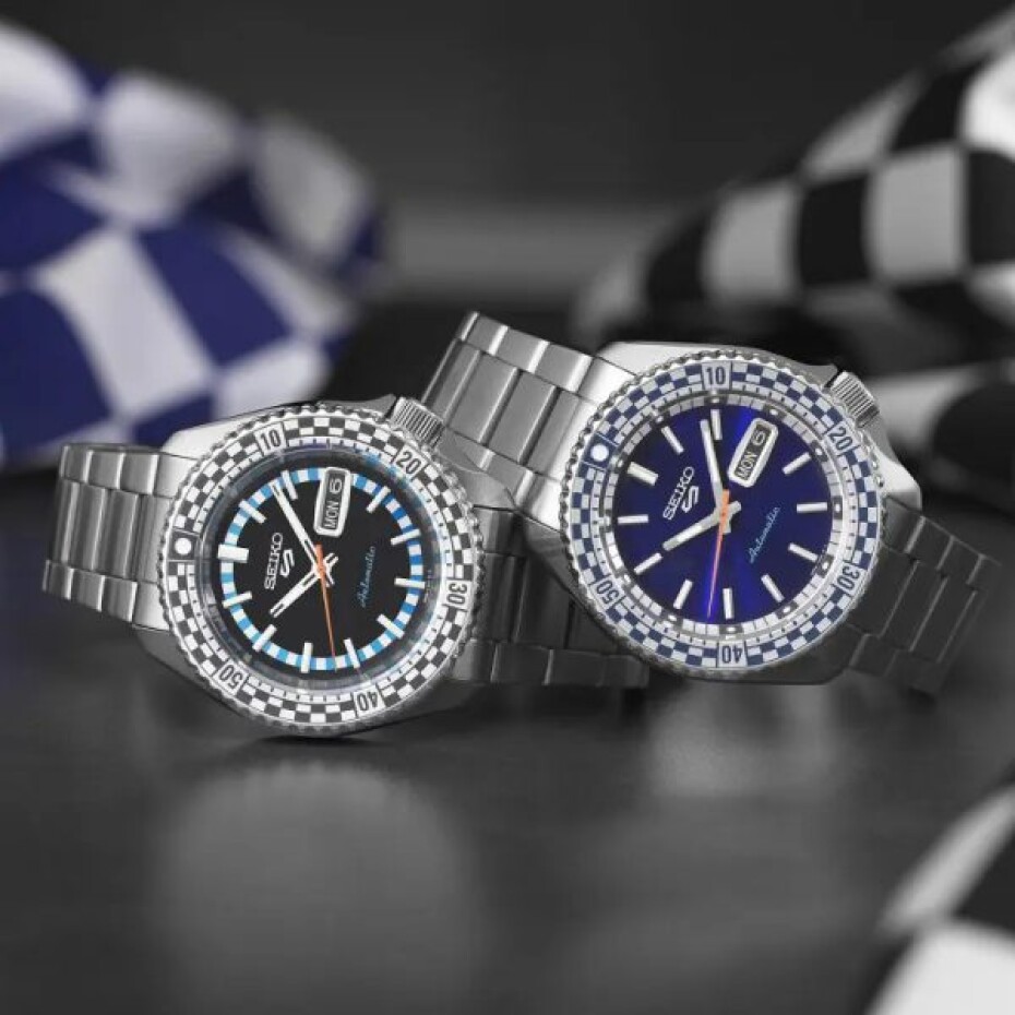 Seiko 5 SKX Sports Style SRPK65K1 Checker Flag Special Edition - main (16)