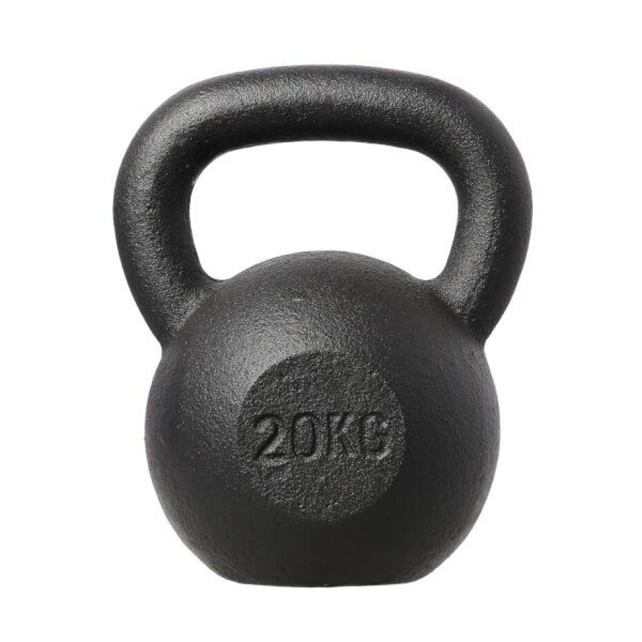 HMS Litinový kettlebell KZG20 20 kg, černý - main (0)