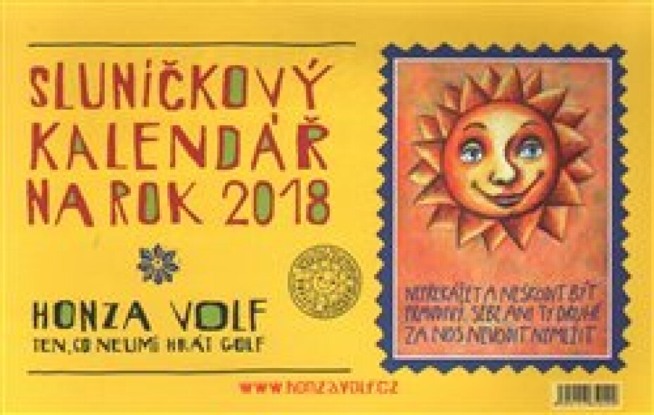 Sluníčkový kalendář 2018 - stolní - Honza Volf - main (0)