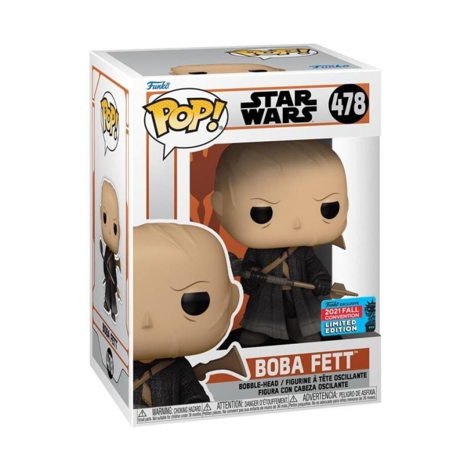 Funko POP: Star Wars The Mandalorian - Bobba Fett (New York Comic Con Shared Exclusives) - main (0)
