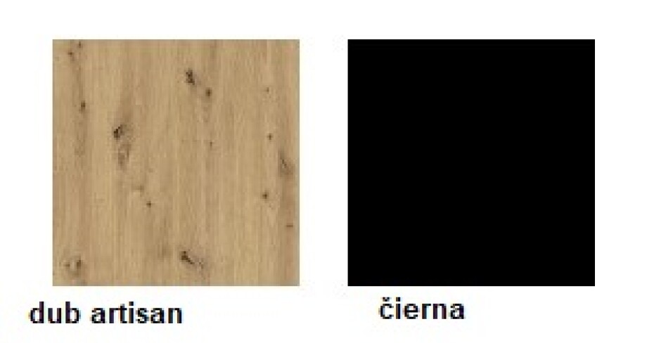 ArtLas Konferenční stolek MARION 2S | černá - main (5)