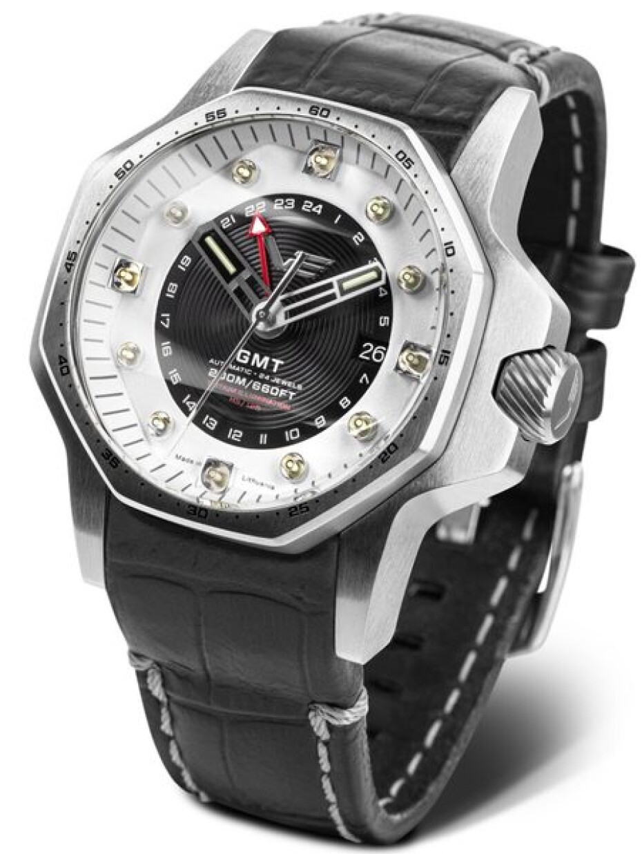 Vostok Europe Atomic Age Fermi Line NH34-640A702 - Bílý silikonový řemínek - main (3)