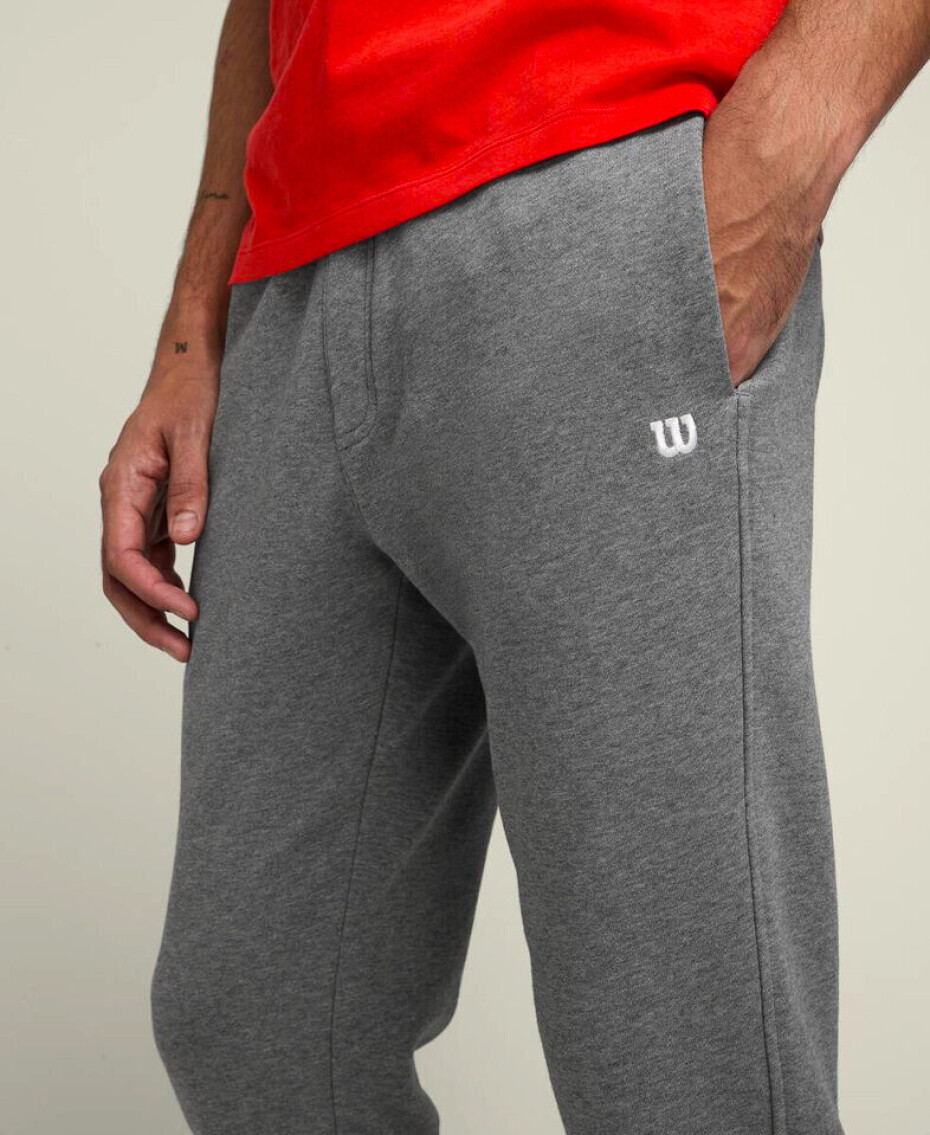 Pánské kalhoty Wilson  M Team Jogger Medium Gray Heather M - main (7)