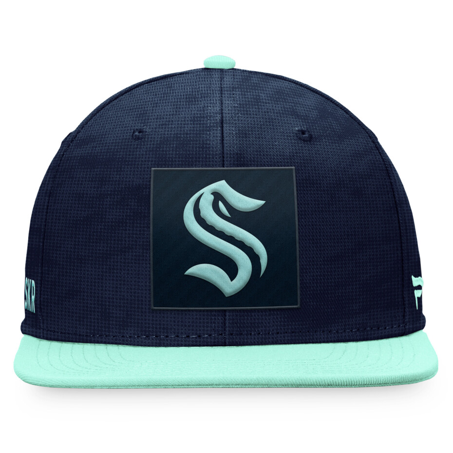Pánská kšiltovka Fanatics  Authentic Pro Game & Train Snapback Seattle Kraken - main (3)