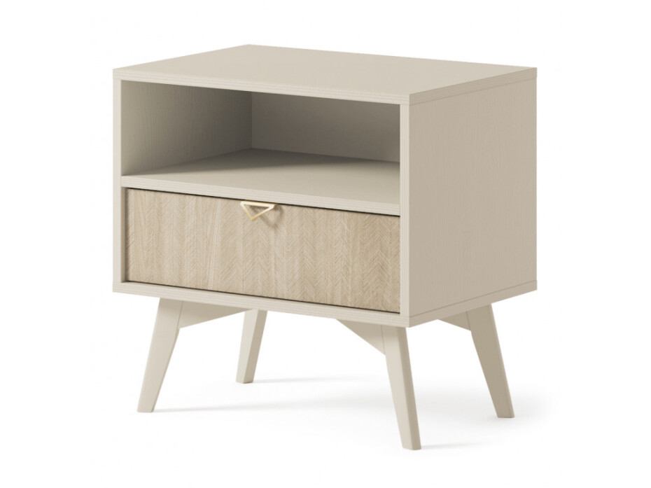 ArtPS Noční stolek TIMBER S54 | béžová - main (3)