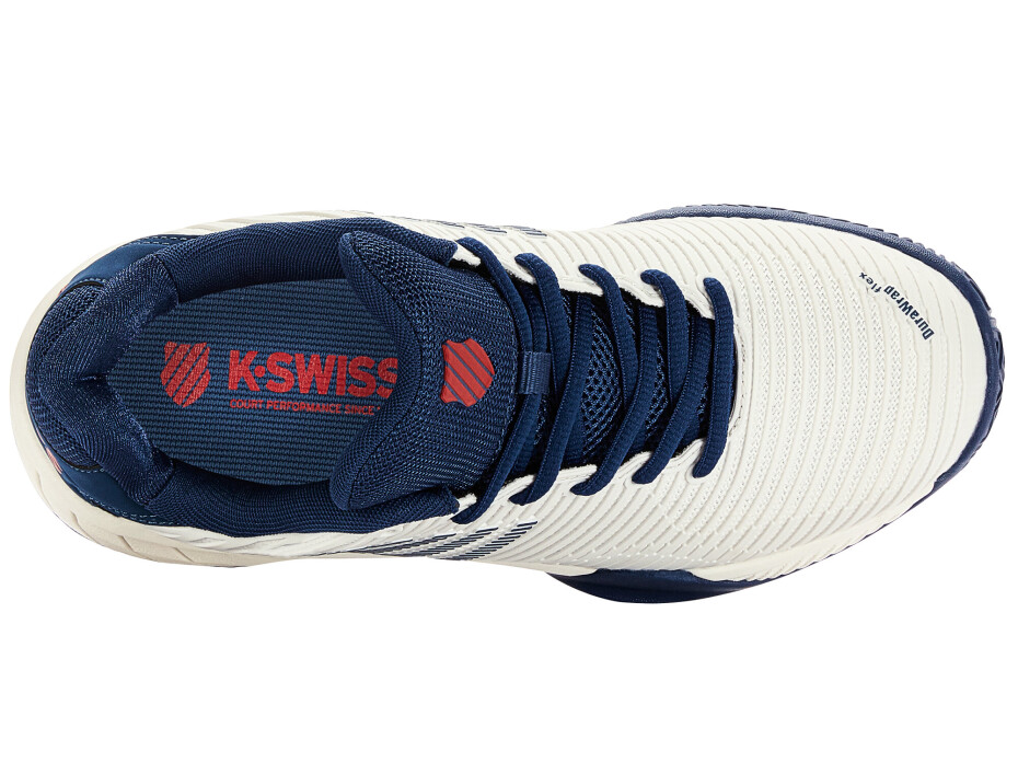 Dětská tenisová obuv K-Swiss  Hypercourt Express 2 HB Blanc/Blue Opal  EUR 37,5 - main (3)