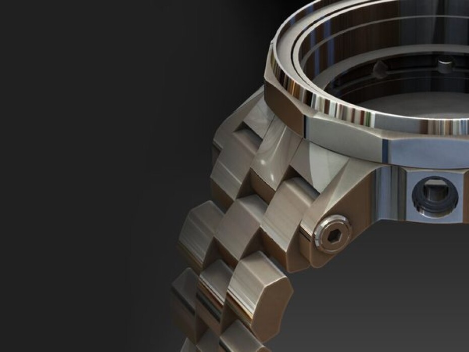 Ocelový náramek Vostok Europe pro modely Lunochod - černé PVD - main (2)