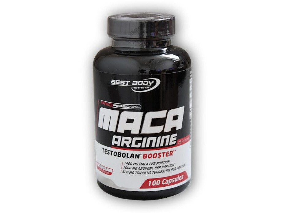 Best Body Nutrition Professional Maca Arginine testobolan 100 kapslí - main (0)