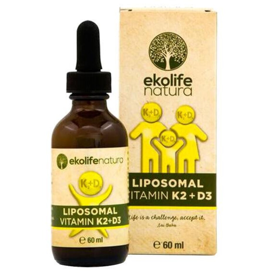 Ekolife Natura Liposomal Vitamin K2 + D3 60ml - main (0)