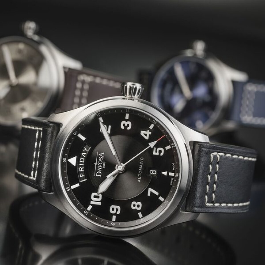 Davosa Newton Pilot Day-Date Automatic 161.585.55 - main (4)