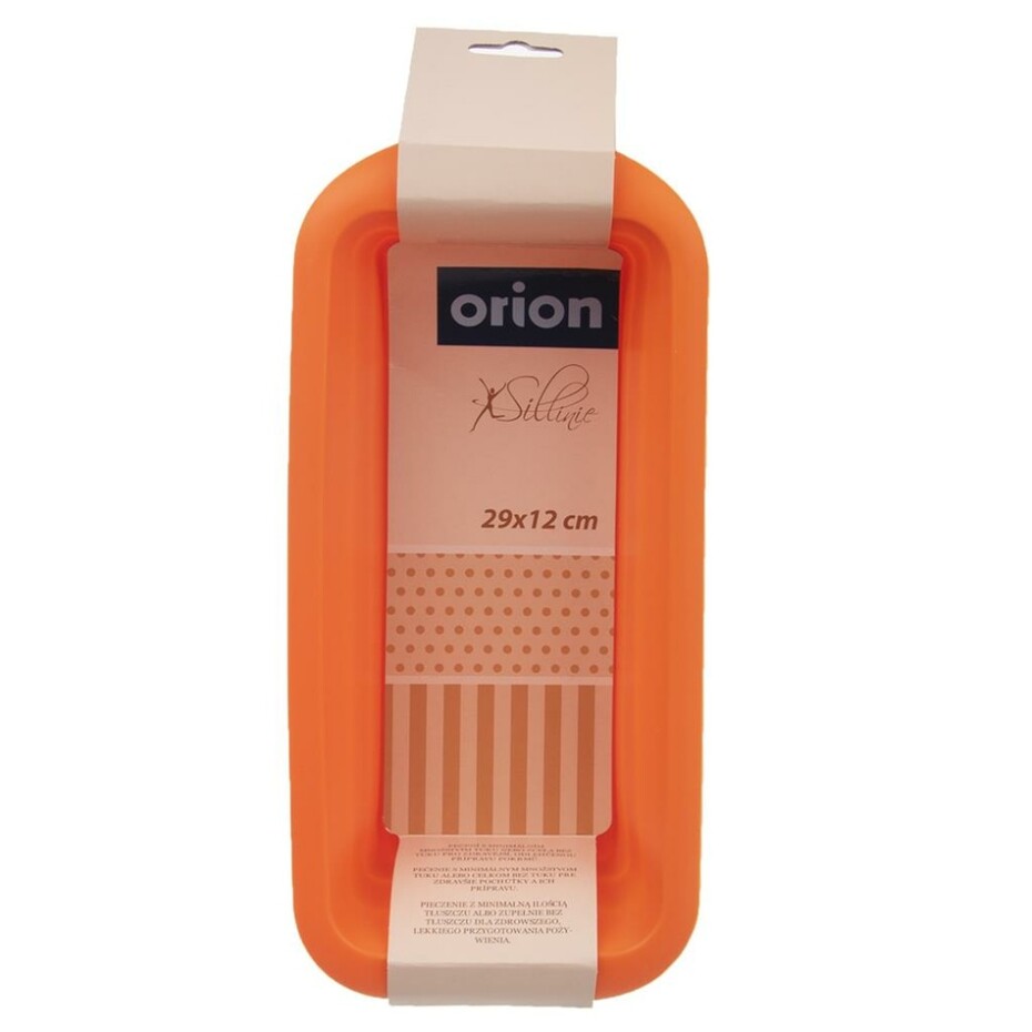 Orion Forma silikon CHLÉB 29x12 cm ORANŽOVÁ  - main (2)