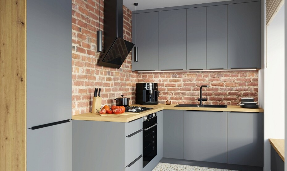 ArtExt Kuchyňská skříňka horní BONN | W2 45 Barva korpusu: Grey - main (8)
