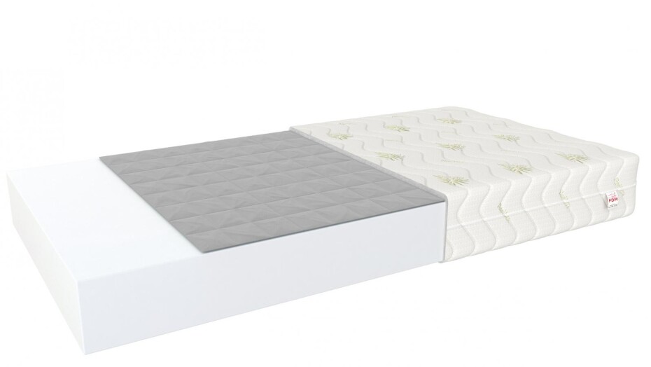 FDM Pěnová matrace BABY CARE Aloe | 70 x 140 cm - main (0)