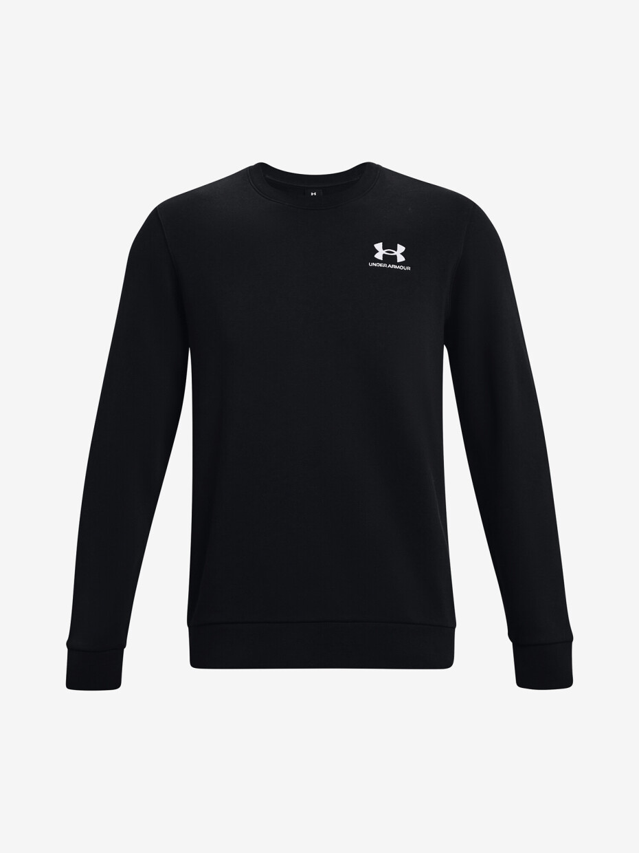 Pánská mikina Under Armour  Essential Fleece Crew-BLK S - main (4)