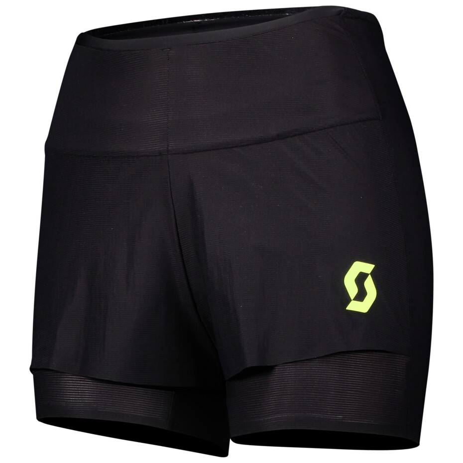 Dámské šortky Scott  Hybrid Shorts RC Run Black/Yellow - main (0)