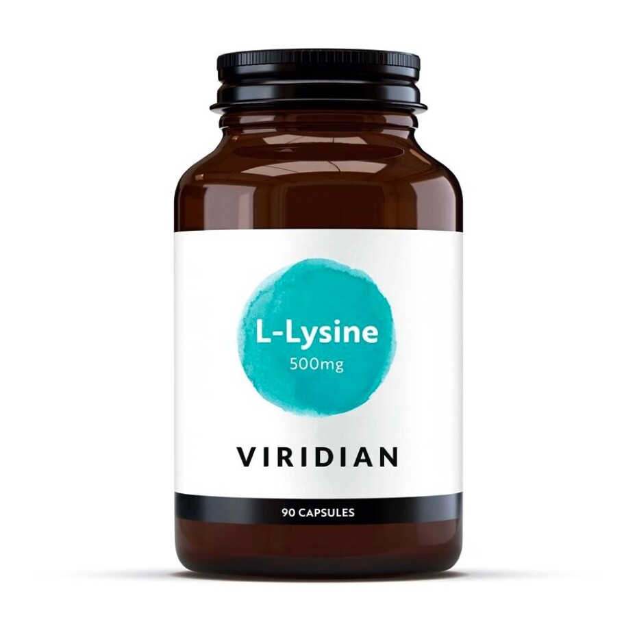 Viridian L-Lysine 500 mg 90 kapslí - main (0)