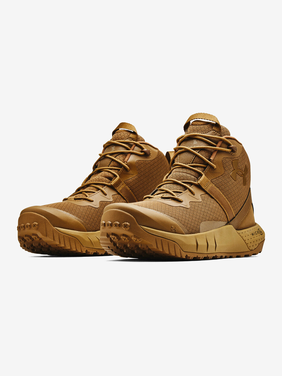 Pánská outdoorová obuv Under Armour  Micro G Valsetz Mid-BRN  EUR 47 - main (3)