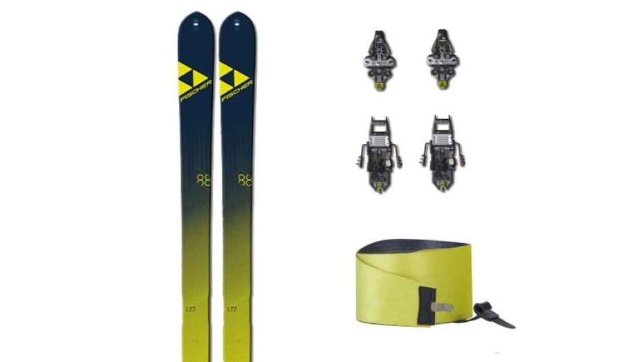 Fischer X-TREME 88 22/23 skialp lyže + TOUR CLASSIC BRAKE 90 + pásy - main (0)