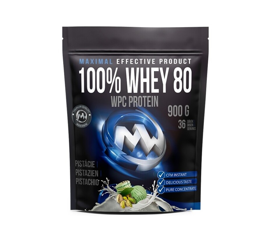 MAXXWIN 100% WHEY 80 900 g malina - main (4)