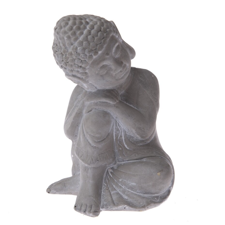 Betonová soška Buddha, 16 x 11 cm - main (0)