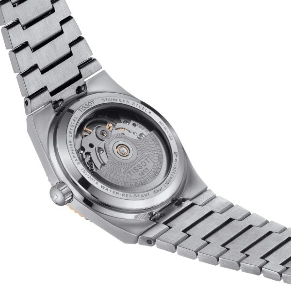 Tissot PRX 35mm Powermatic 80 Steel & 18K Gold T931.207.41.336.00 - main (2)