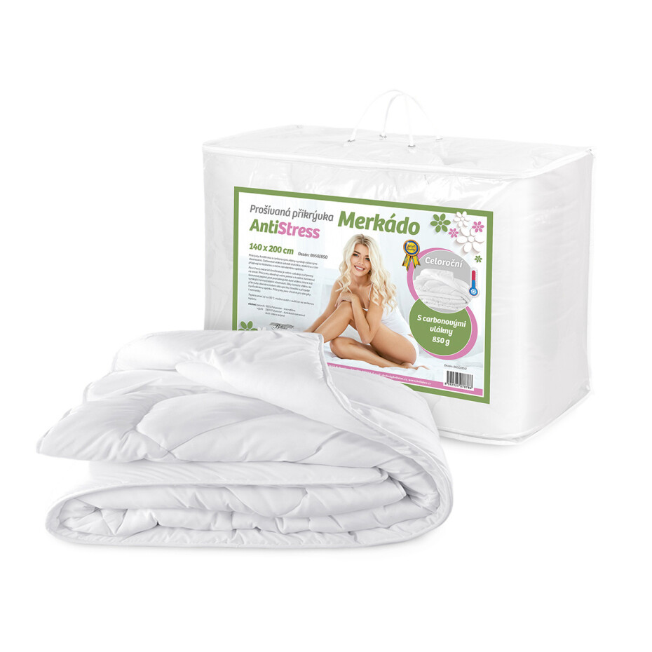 Bellatex Přikrývka Merkado AntiStress 1300 g, 140 x 200 cm - main (1)