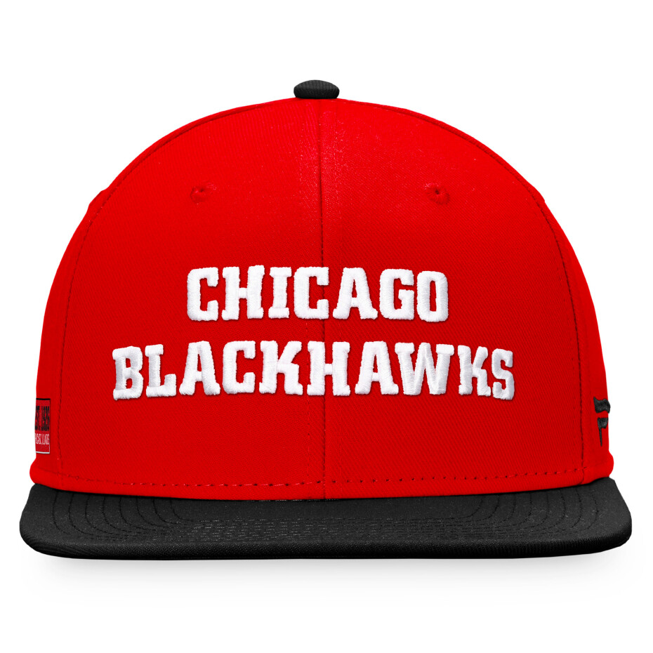 Pánská kšiltovka Fanatics  Iconic Color Blocked Snapback Chicago Blackhawks - main (1)