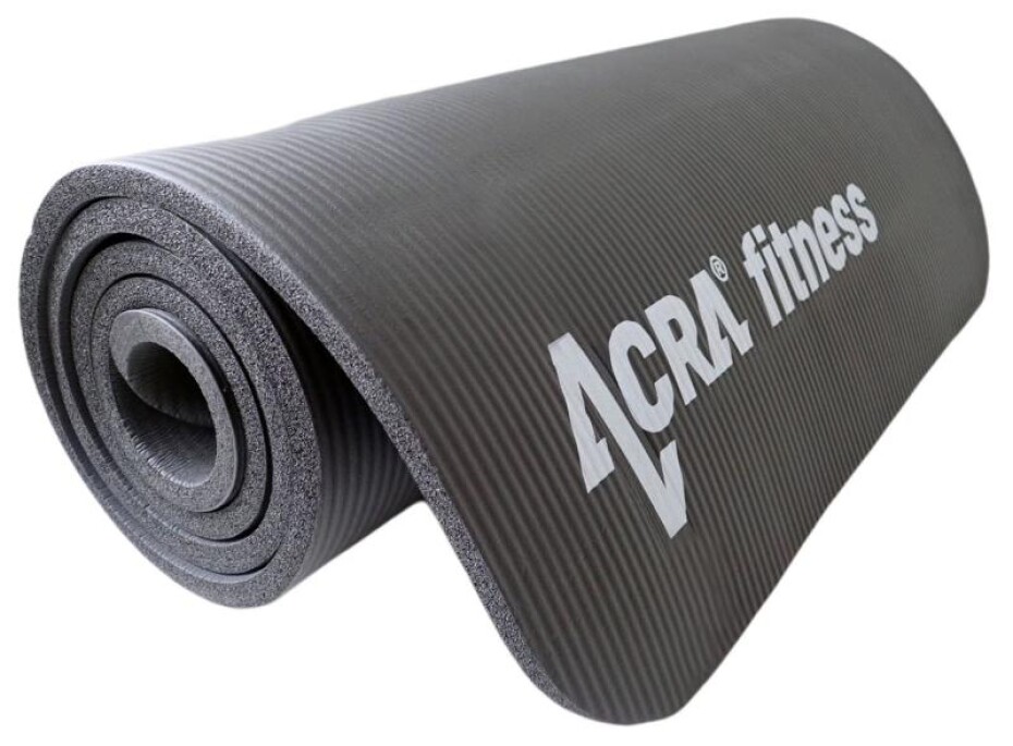 ACRA D87-CRN Gymnastická podložka 183x60x1,2 cm, ČERNÁ - main (0)