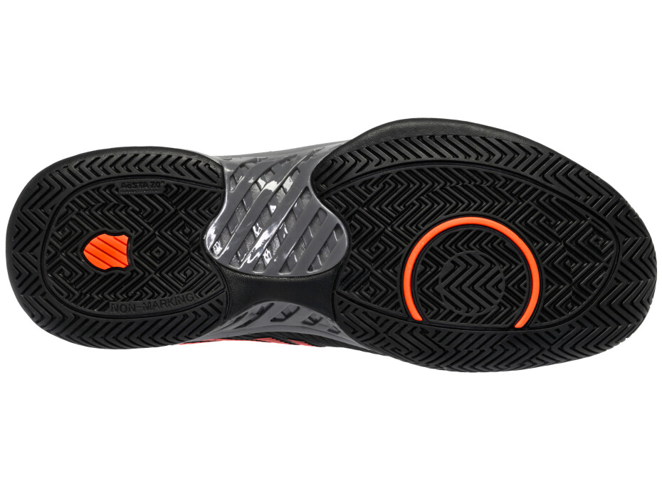 Pánská tenisová obuv K-Swiss  Hypercourt Express 2 Jet Black/Steel Gray  EUR 42 - main (6)