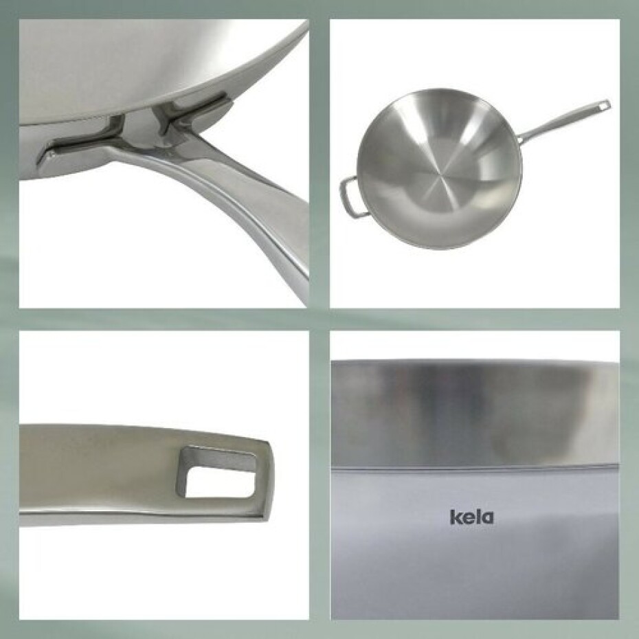 Kela Wok pánev nerezová FLAVORIA, 32 cm - main (4)