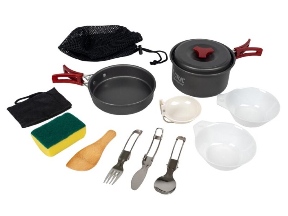 Acra C20 camping set nádobí alluminium pro 1-2 osoby - main (0)