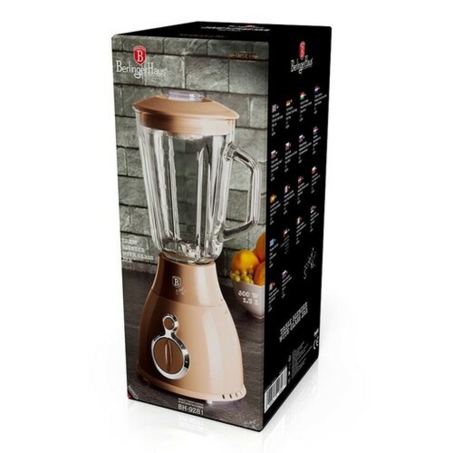 Berlinger Haus Mixér stolní 1,5 l Rosegold Metallic Line - main (2)