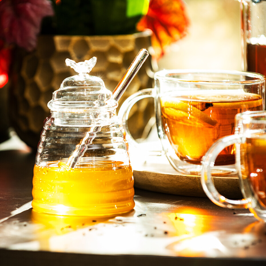 4Home Skleněná dóza na med Honey - main (4)