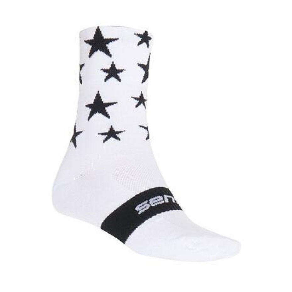 Sensor ponožky Stars Bílá/černá - main (0)