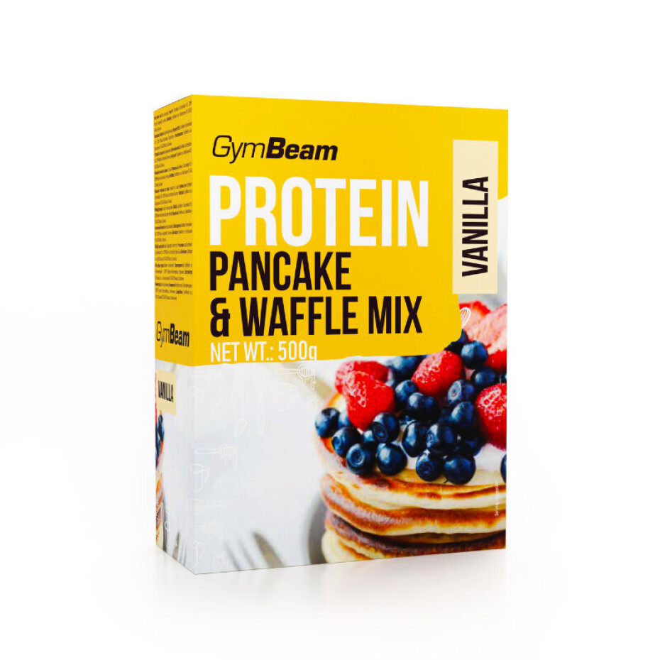GymBeam Proteinové palačinky Pancake & Waffle Mix 500 g - main (2)