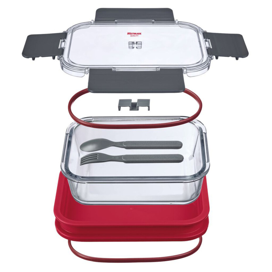 Westmark Box na svačinu COMFORT 1,74 l, červená - main (1)