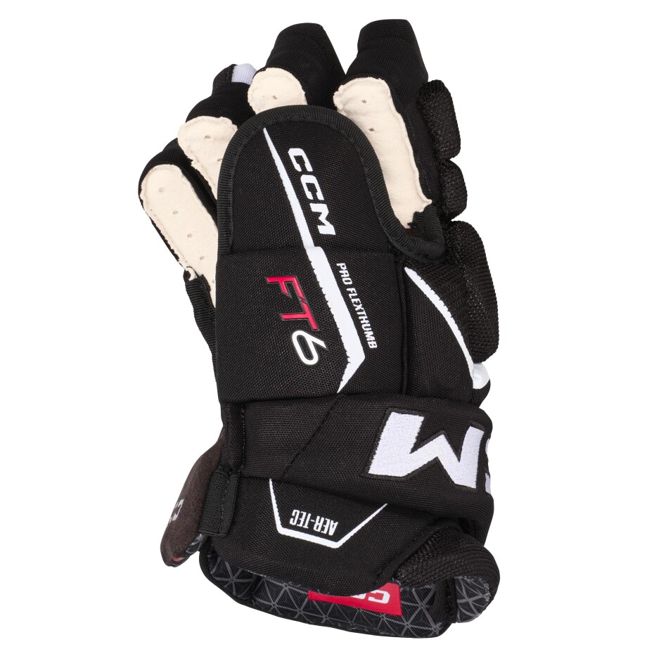 Hokejové rukavice CCM JetSpeed FT6 Black/White Senior 15 palců - main (3)