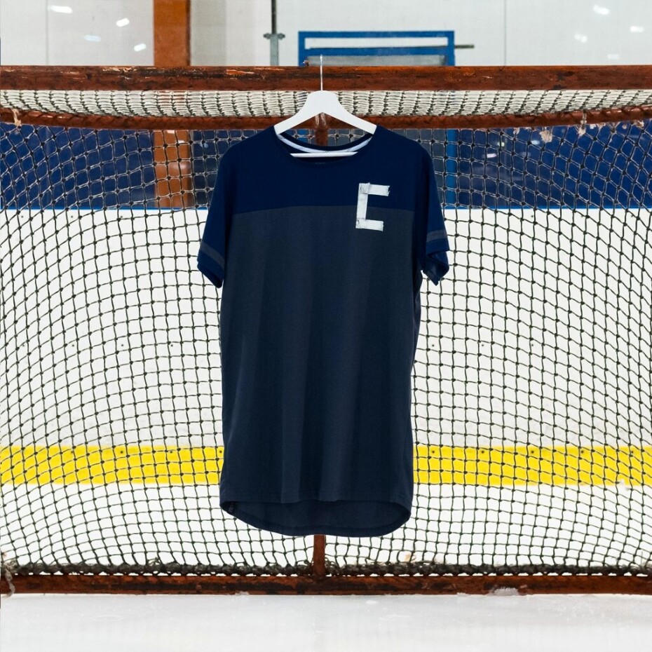Pánské tričko Roster Hockey  Beer League Grey/Navy S - main (2)