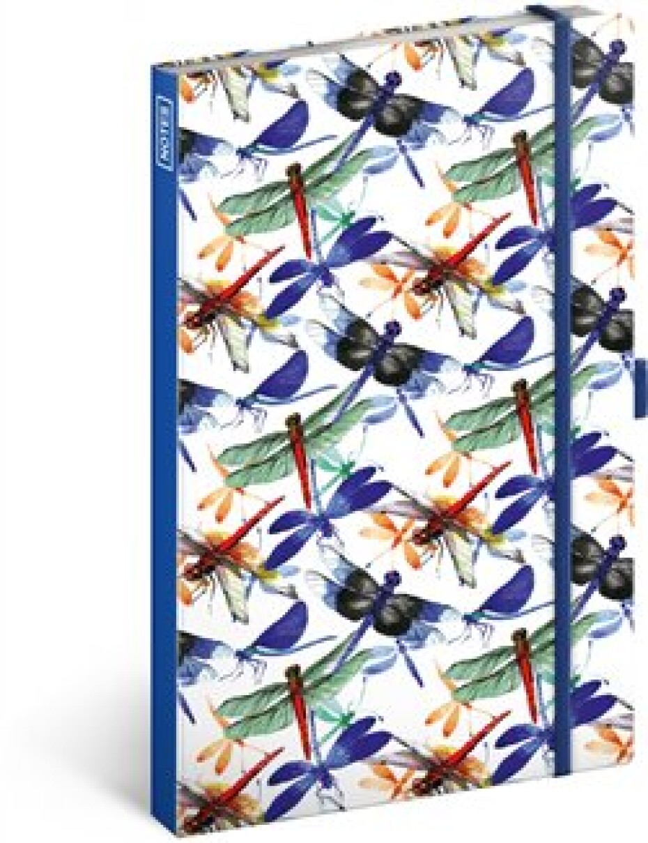 Baagl Notes Vážky linkovaný 13 × 21 cm - main (0)