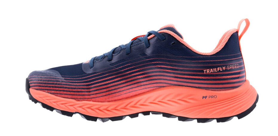 Dámská běžecká obuv Inov-8 Trailfly Speed W (Wide) Navy/Coral  UK 6 - main (1)