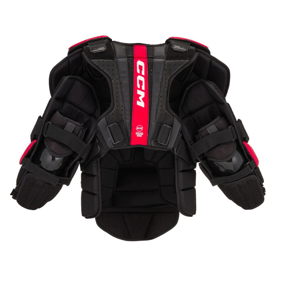 Brankářská hokejová vesta CCM Eflex 6.9 Black/Red/White Senior XL - main (1)