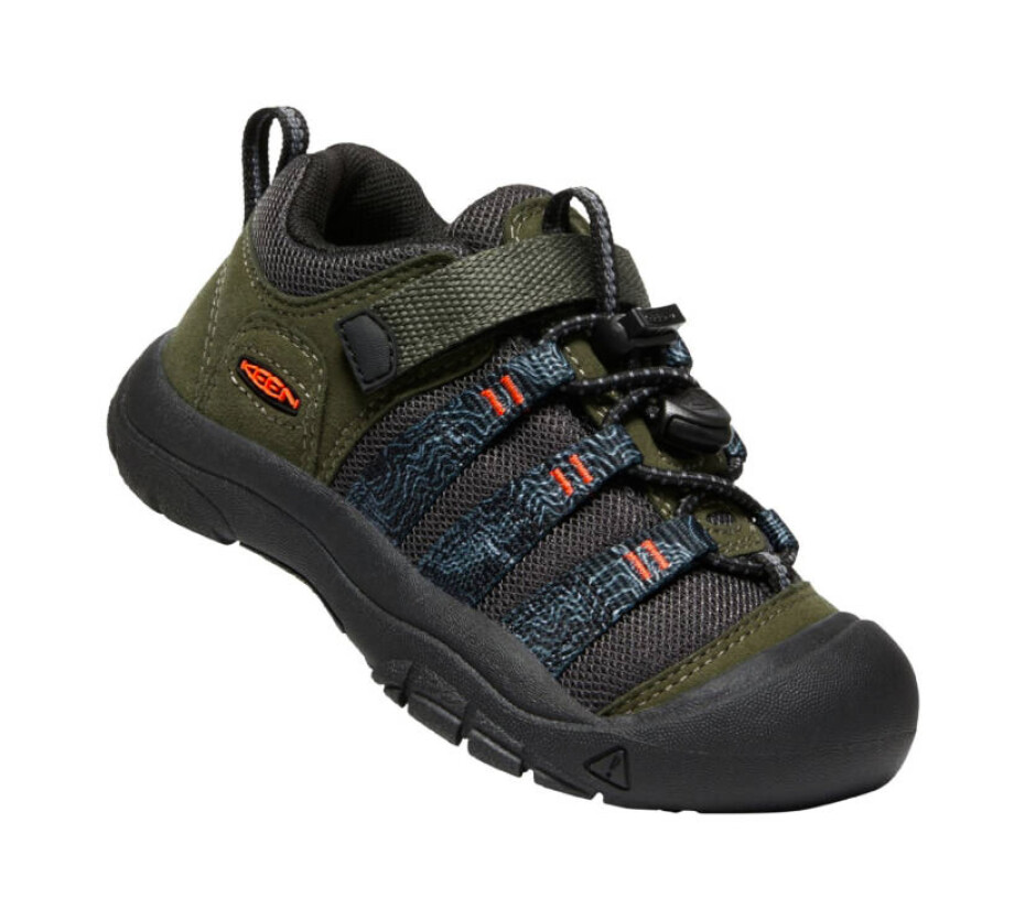 Dětská outdoorová obuv Keen Newport H2Sho Forest Night/Magnet  US 8 (Kid) - main (1)