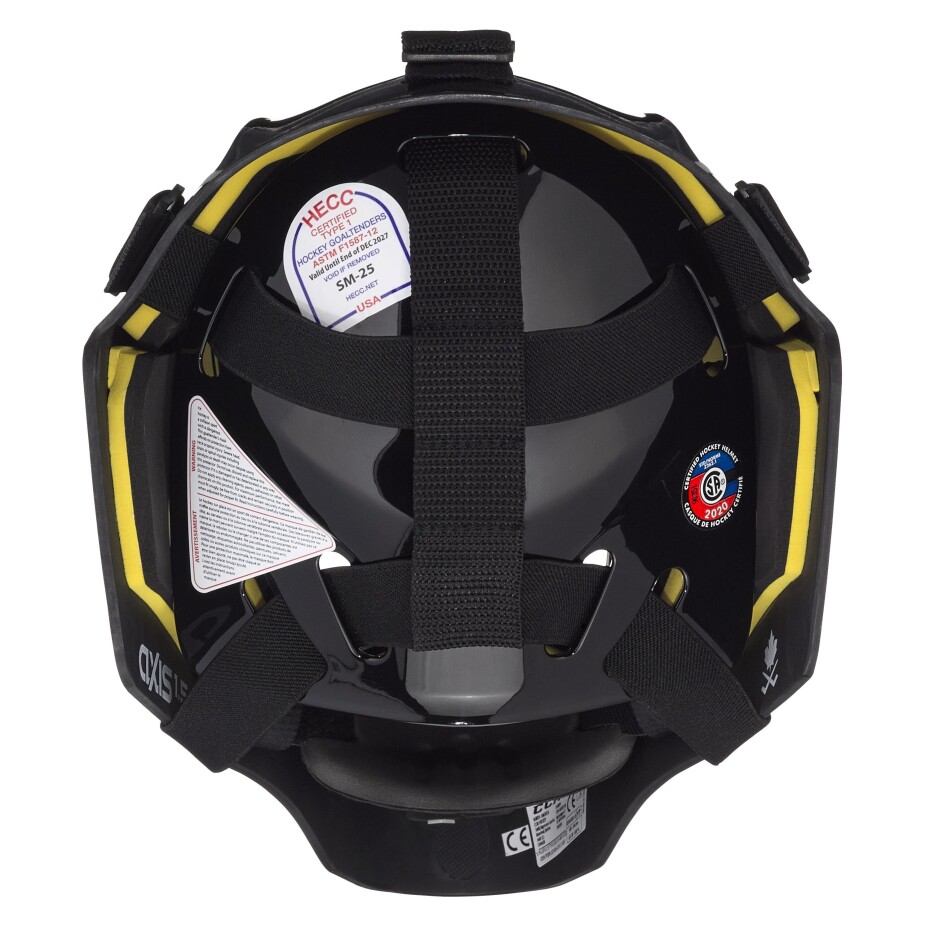 Brankářská hokejová maska CCM Axis 1.5 Žák (youth) OS (49-54 cm), bílá - main (16)