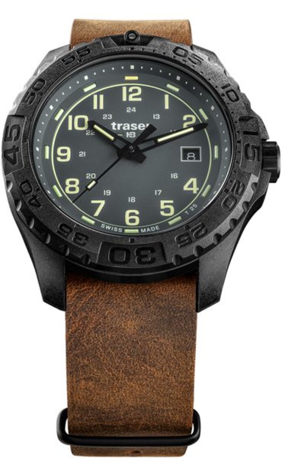 Traser P96 Outdoor Pioneer Evolution Grey kůže - main (0)
