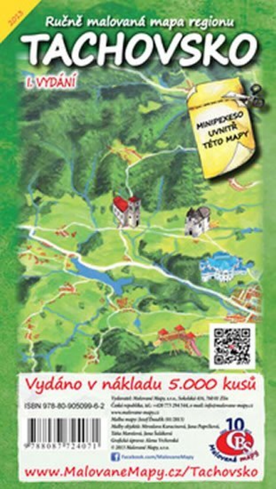 Tachovsko - Ručně malovaná mapa - main (0)