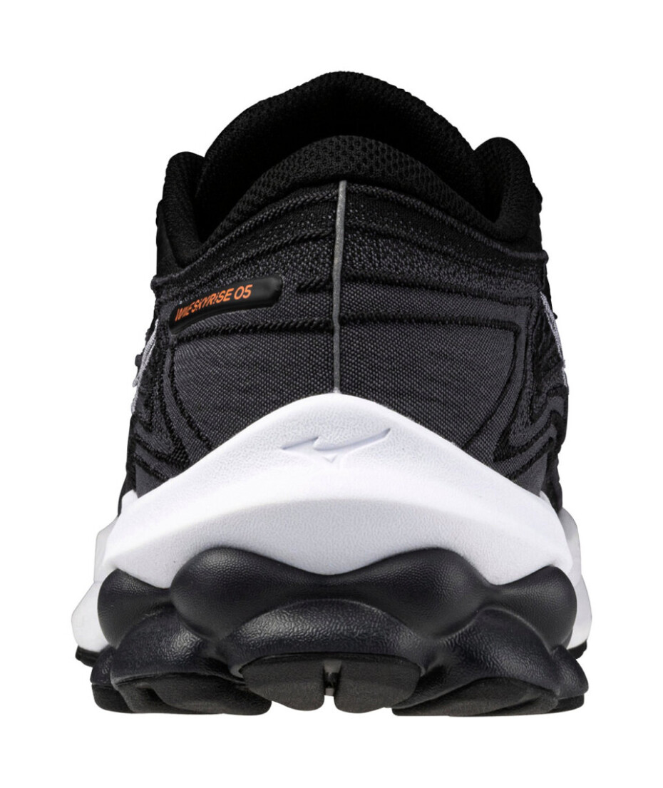 Dámská běžecká obuv Mizuno  Wave Skyrise 5 Black/White/Nasturtium  UK 6,5 - main (4)