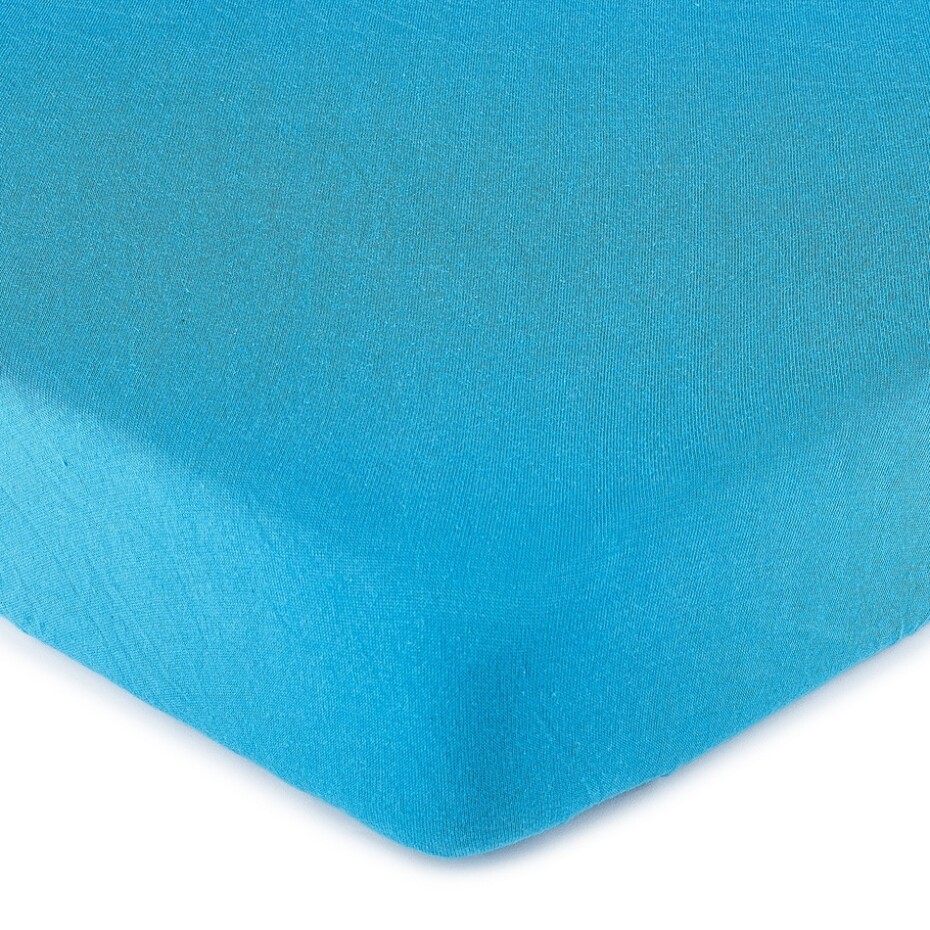 4Home jersey prostěradlo tmavě modrá, 160 x 200 cm - main (0)