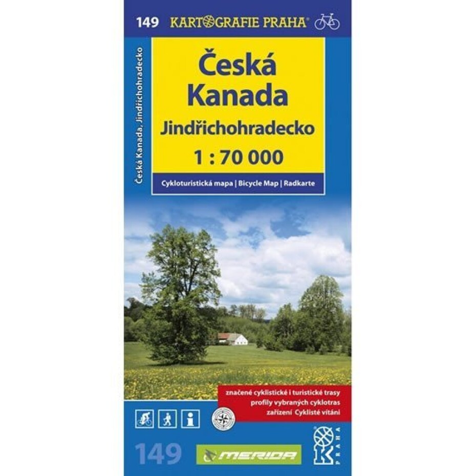 1: 70T(149)-Jindřichohradecko,Česká Kanada (cyklomapa) - main (0)