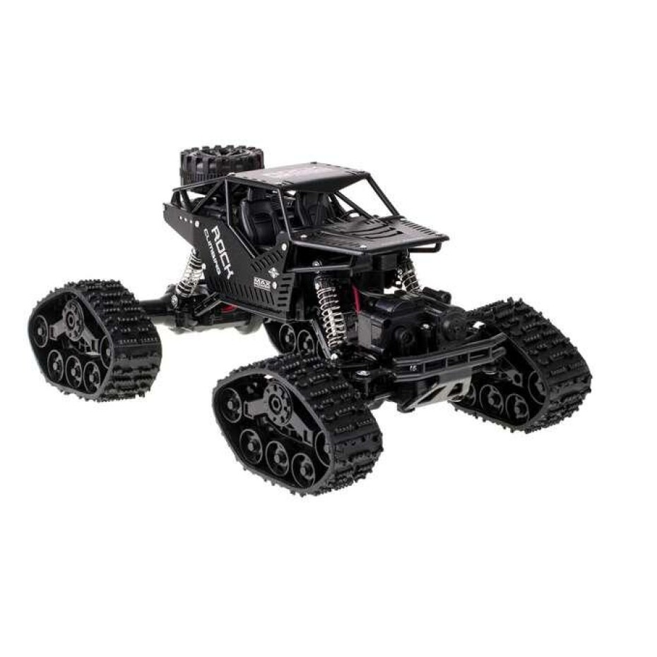 S-Idee Strong Climbing Car 4WD METAL ALU karoserie kola i pásy RTR černá 1:16 - main (0)