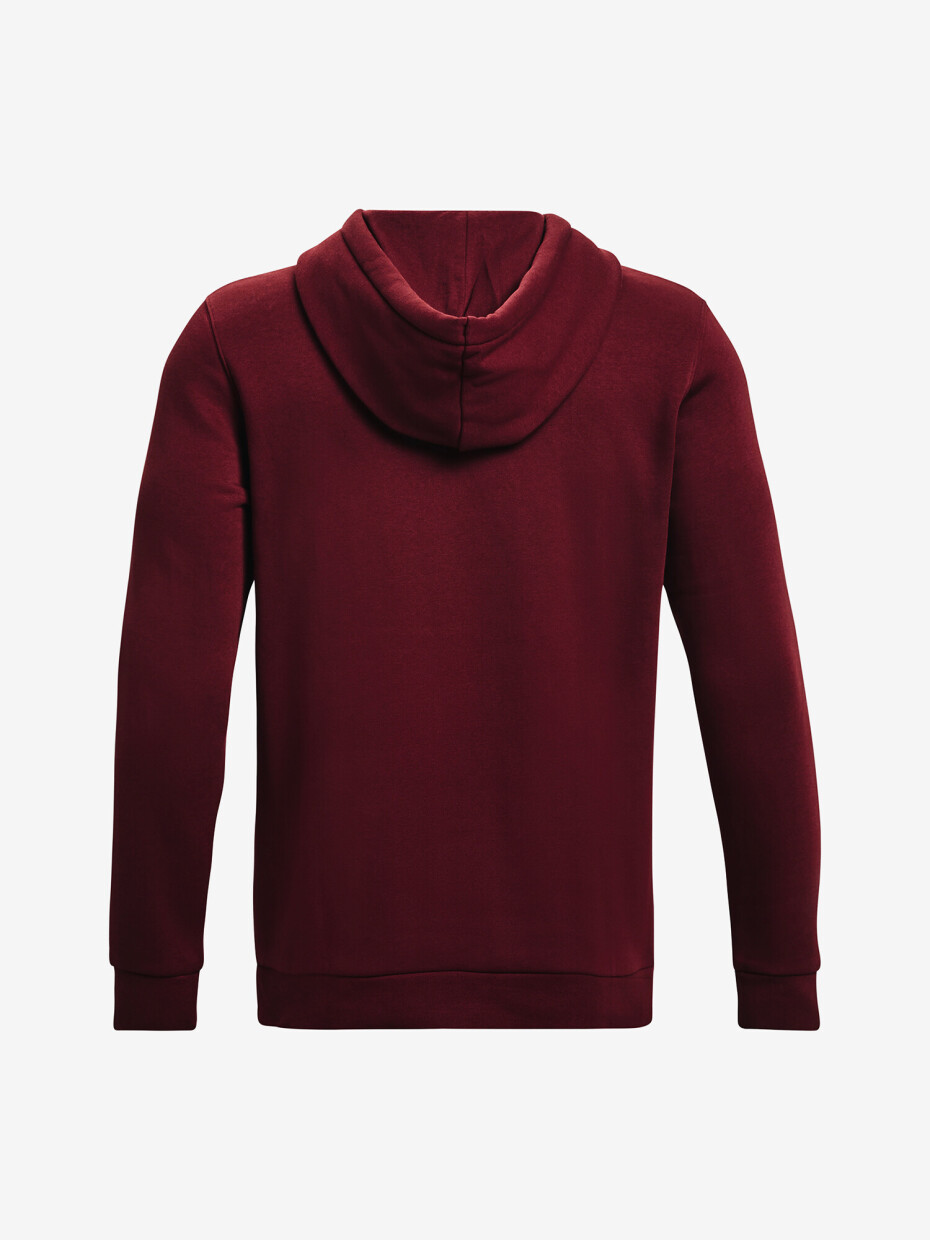 Pánská mikina Under Armour  Essential Fleece Hoodie-RED L - main (3)